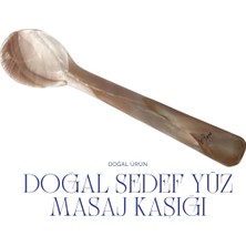 1Sen Art Beauty Sedef Kaşık Yüz Masaj Aleti