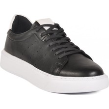 136 M Siyah-Beyaz Erkek Sneaker