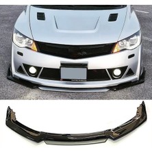 Vw Passat B5 1996-2005 Gri Şeritli Renkli Ön Ek Ön Lip Piona Black 4 Prç