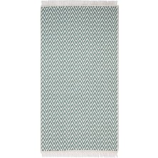 Cotto 80X150CM %100 Pamuk Çift Taraflı Çamaşır Makinesinde Yıkanabilir Saçaklı Kilim