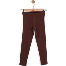 Nk Kız Çocuk Moroon Tayt 4-8 Yaş Kahve