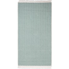Cotto 80X150CM %100 Pamuk Çift Taraflı Çamaşır Makinesinde Yıkanabilir Saçaklı Kilim