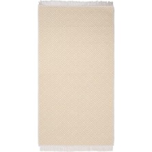 Cotto 80X150CM %100 Pamuk Çift Taraflı Çamaşır Makinesinde Yıkanabilir Saçaklı Kilim