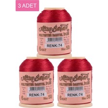 Altınbaşak 3 Adet Altınbaşak Oya ve Dantel İpi  20 gr  No: 074