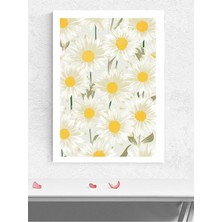 Daisy Dream, Papatya Rüyası, Çiçek Grafik Sanat Poster - Afiş - Dekoratif Duvar Poster