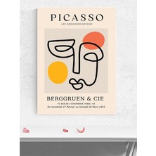 Picasso Dessins, Kahvaltı Çizimleri, Soyut Kübist Sanatsal Poster - Afiş - Dekoratif Duvar Poster