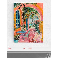 Arcadia, Kırsal Cennet Izlenimci Sanat Sanatsal Poster - Afiş - Dekorasyon