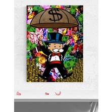 Money Maker, Zengin Baba Motivasyon Poster - Afiş - Ofis, Çalışma Odası Dekorasyon