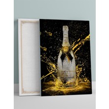 Golden Elixir, Altın Iksir Motivasyon Kanvas Tablo, Tuval, Ofis, Çalışma Odası Dekorasyon