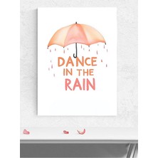 Rain Dance, Yağmur Dansı Motivasyon Poster - Afiş - Ofis, Çalışma Odası Dekorasyon