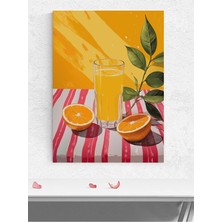 Citrus Bliss, Narenciye Mutluluğu, Pop Art Mutfak Poster - Afiş - Dekoratif Duvar Poster