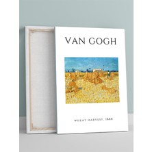 Van Gogh Wheat Harvest, Hasat Mevsimi, Izlenimcilik Sanatsal Kanvas Tablo - Tuval Tablo