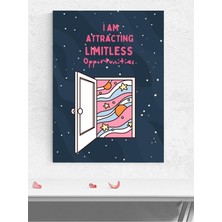 Door Of Opportunity, Fırsat Kapısı Manifest, Olumlama, Mantra, Spiritüel, Meditasyon Poster, Afiş