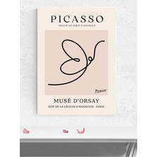 Picasso Serie D'animaux, Hayvan Serisi Çizimleri Sanatsal Poster - Afiş - Dekoratif Duvar Poster