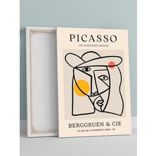 Picassa Les Dejeuners Dessins, Kahvaltılar, Kübist Sanat Sanatsal Kanvas Tablo - Tuval Tablo