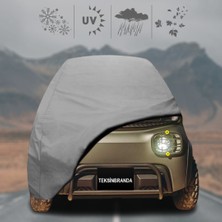 Citroen Ami Buggy (2025 -) Oto Branda Su Geçirmez Miflonlu Araba Brandası Klipsli Araba Çadırı