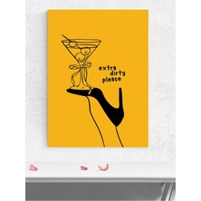 Dirty Heel, Kirli Topuk Grafik Sanat Mutfak Poster - Afiş - Dekoratif Duvar Poster