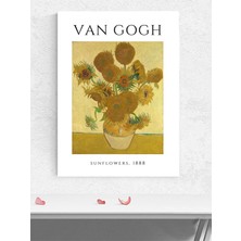 Van Gogh, Sunflowers, Ayçiçekleri, Empresyonizm Sanatsal Poster - Afiş - Dekoratif Duvar Poster