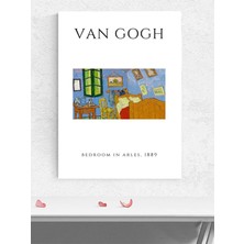 Van Gogh, Bedroom In Arles, Arles'taki Yatak Odası, Sanatsal Poster - Afiş - Dekoratif Duvar Poster