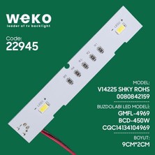 Buzdolabı Iç Aydınlatma Ledi CQC14134104969 2 Çipli