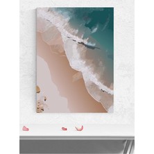 Ocean's Breath, Okyanus Nefesi, Dijital Sanat Deniz Manzaralı Poster - Afiş - Dekoratif Duvar Poster