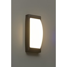 Ekim Aydınlatma 24 Watt Elips Boş Aplik Bahçe Balkon Veranda Teras Kamelya Aplik