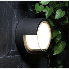 Ekim Aydınlatma 6 Watt Dekoratif Bahçe Duvar Aplik, LED Aplik, Kapı Girişi, Villa Dış Cephe Apliği