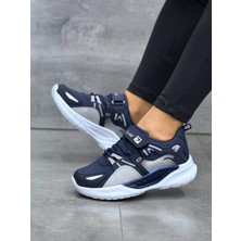 Günlük Çocuk Unisex Bağcıklı Sneaker Spor Ayakkabı