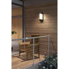 Ekim Aydınlatma 24 Watt Ledli Oval Boş Aplik, Banyo, Teras, Veranda, Balkon,