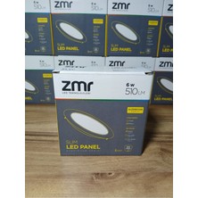 Ekim Aydınlatma 6W Slim Sıva Altı Yuvarlak LED Panel Spot Yüksek Lümen 4000K Ilık Beyaz