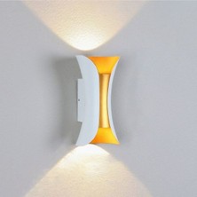 Ekim Aydınlatma 10 W Günışığı Ledli Dekoratif Modern Tasarım Aplik