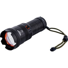 Wison El Feneri - Zoomlu - Şarjlı 50 W - Metal Gövde