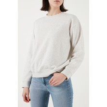Levi's Pamuk Karışımlı Regular Fit Bisiklet Yaka Sweat Bayan Sweat A5942