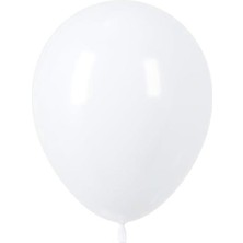 Parti Adresi Beyaz Balon 10'Lu 12"