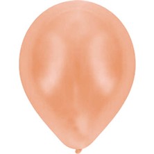 Parti Adresi Rose Gold Metalik Balon 10'Lu 12"