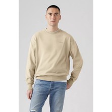 Levi's Pamuklu Relaxed Fit Bisiklet Yaka Logolu Sweat Erkek Sweat A9244