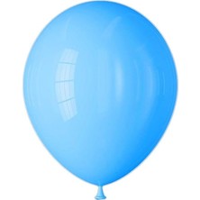 Parti Adresi Açık Mavi Balon 10'Lu 12"