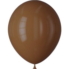 Parti Adresi Kahverengi Balon 10'Lu 12"