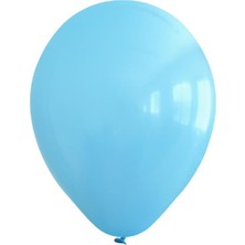 Bebek Mavi Balon 12 Inc 100'LÜ