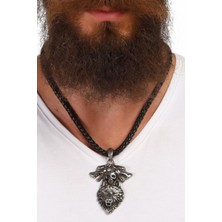 K5 Twilight Wolf Kurt Başı Figür Kolye
