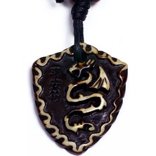 K6 Chinese Dragon Ejderha Kabartma Kolye