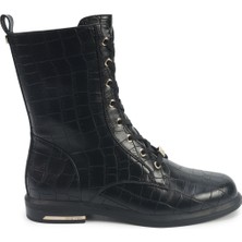 Nine West Tılmey4 5pr Siyah Kadın Düz Bot