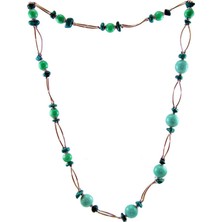 Vintage Nostalji Boncuklar Kolye