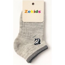 Erkek Çocuk Yunus Desenli Pamuklu Patik Çorap