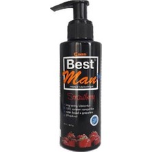 Trend Mağazam Cabs Best Man Su Bazlı Çılek Aromalı Kayganlaştırıcı Jel 150 ml