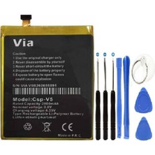 Casper Via V5 Pil Batarya ve Tamir Seti