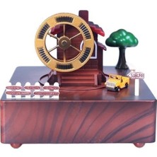 Buffer® Şehir Etrafında Dönen Uçak Müzik Kutusu