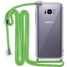 Piyasa Sepeti Samsung Galaxy S8 Boyun Askılı Şeffaf Tank Kılıf
