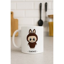 Çokaş Dijital 330ML Labubu Baskılı Porsolen Kupa Su Bardağı