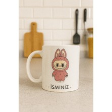 330ML Labubu Baskılı Porsolen Kupa Su Bardağı